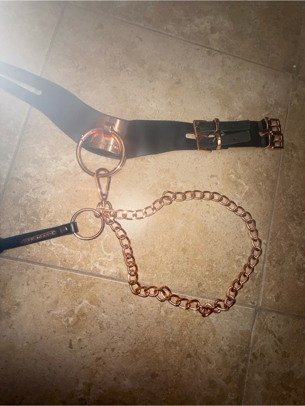Coquette collar and leash - Picture 4 of 6